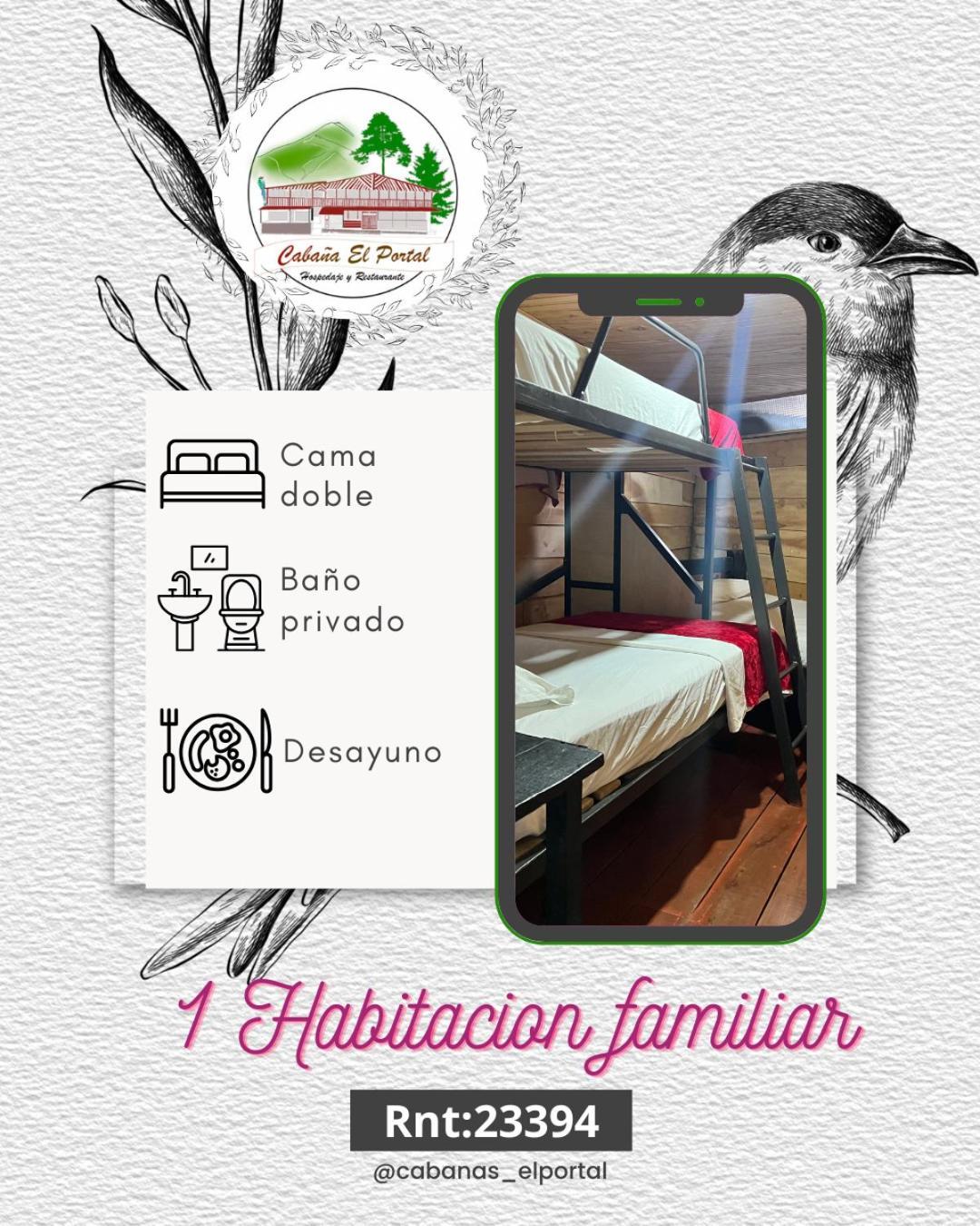 Cabanas El Portal Santa Rosa de Cabal Extérieur photo
