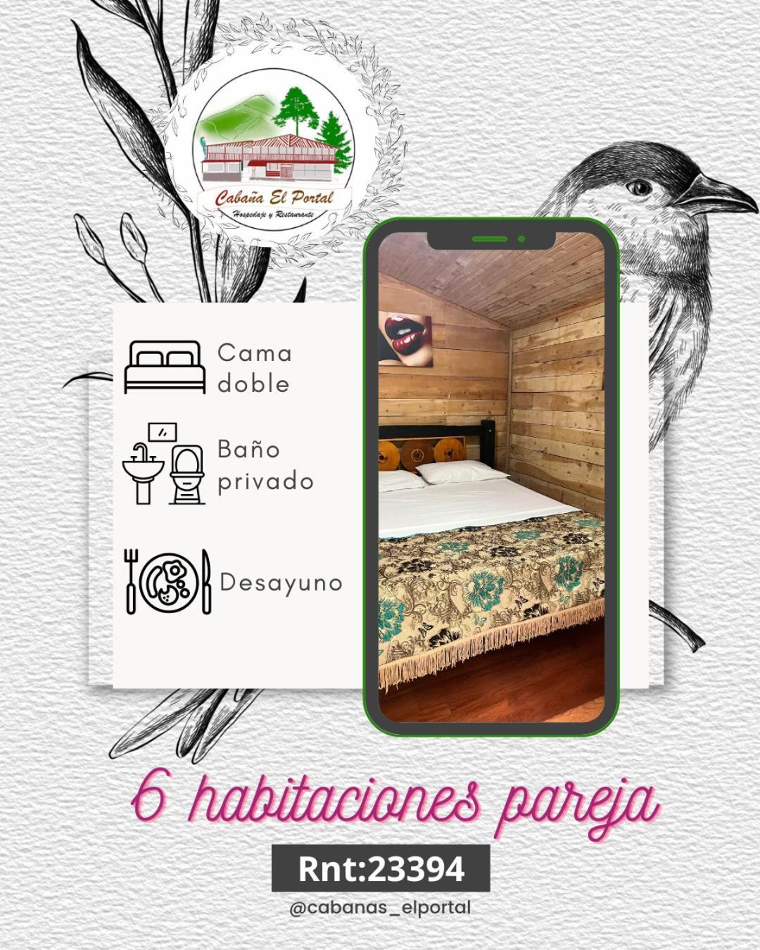 Cabanas El Portal Santa Rosa de Cabal Extérieur photo